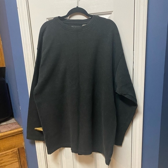 Van Heusen Sweater Mens Long Sleeve Regular Fit XXL Dark Gray Pullover. - Picture 2 of 9